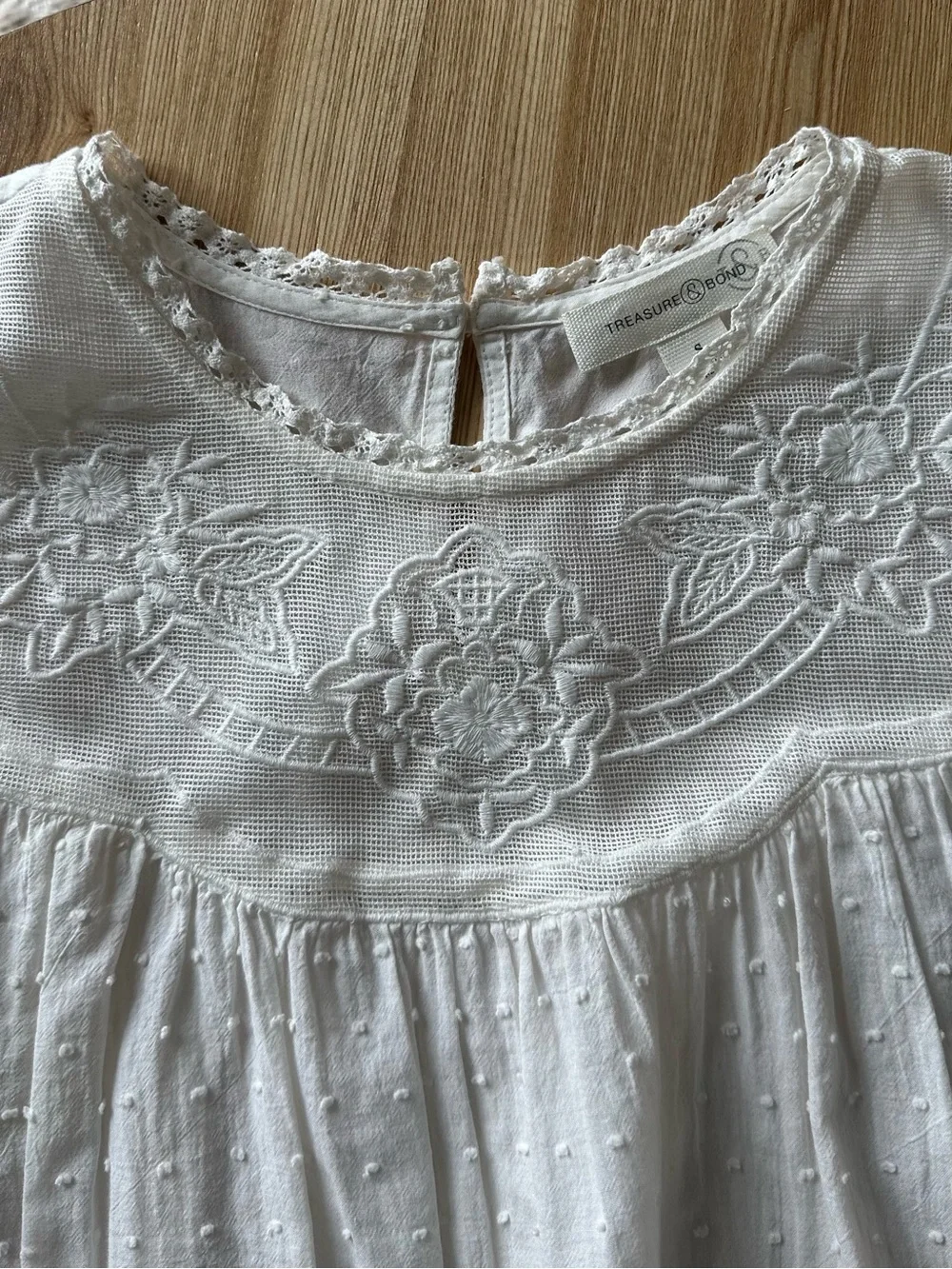 treasure & bond white tank - Picture 3 of 5